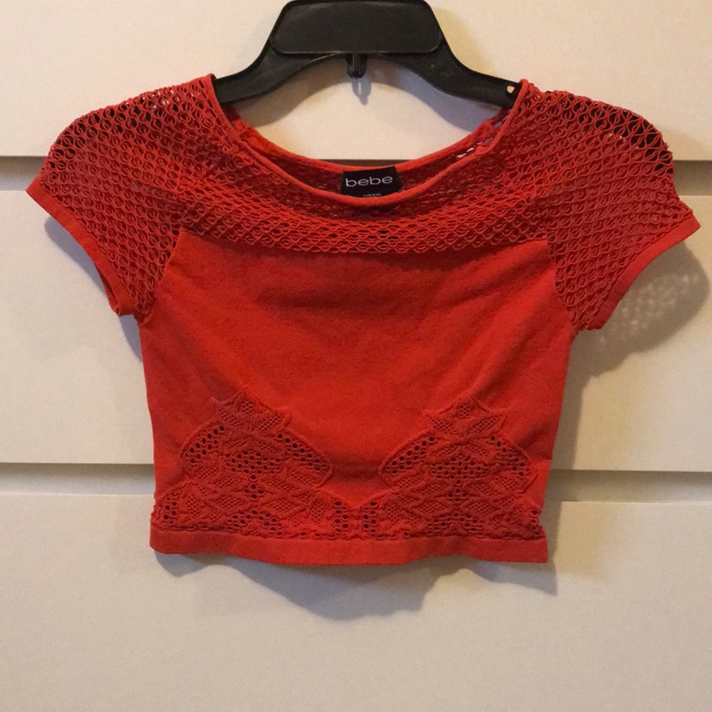 Bebe crop top